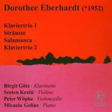 Dorothee Eberhardt (geb. 1952): Klaviertrios Nr.1 & 2, CD