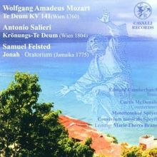 Samuel Felsted (1743-1802): Jonah (Oratorium/Jamaika 1775), CD