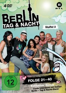 Berlin - Tag & Nacht Staffel 2, 4 DVDs