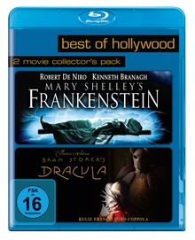 Frankenstein (1994) / Dracula (Blu-ray), 2 Blu-ray Discs
