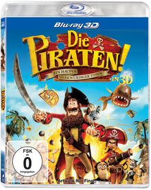 Die Piraten - Ein Haufen merkwürdiger Typen  (3D Blu-ray), Blu-ray Disc
