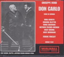Giuseppe Verdi (1813-1901): Don Carlos (in dt.Spr.), 3 CDs