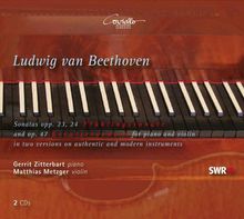 Ludwig van Beethoven (1770-1827): Violinsonaten Nr.4,5,9, 2 CDs