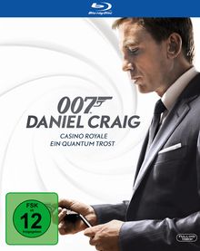 James Bond: Ein Quantum Trost + Casino Royale (Blu-ray), 2 Blu-ray Discs