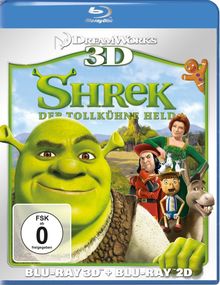 Shrek - Der tollkühne Held 2D & 3D (Blu-ray), 2 Blu-ray Discs