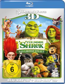Shrek 4: Für immer Shrek 2D & 3D (Blu-ray), 2 Blu-ray Discs