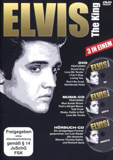 Elvis Presley: Elvis The King (DVD + CD + Hörbuch-CD), DVD