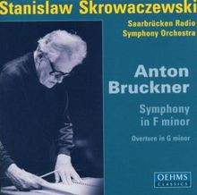 Anton Bruckner (1824-1896): Symphonie f-moll (1863), CD