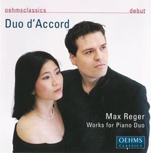 Max Reger (1873-1916): Werke für Klavier 4-händig, CD