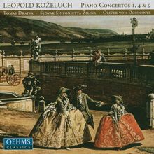 Leopold Kozeluh (1747-1818): Klavierkonzerte Nr.1,4,5 (F-Dur,A-Dur,Es-Dur), CD