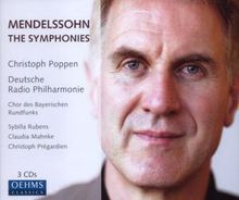 Felix Mendelssohn Bartholdy (1809-1847): Symphonien Nr.1-5, 3 CDs