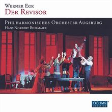 Werner Egk (1901-1983): Der Revisor (Komische Oper in 5 Akten), 2 CDs