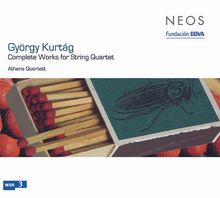 György Kurtag (geb. 1926): Sämtliche Werke für Streichquartett, SACD