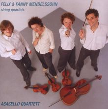 Felix Mendelssohn Bartholdy (1809-1847): Streichquartette Nr.1 & 2, CD