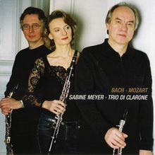 Trio di Clarone - Mozart / Bach, CD