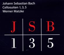 Johann Sebastian Bach (1685-1750): Cellosuiten BWV 1007,1009,1011, CD
