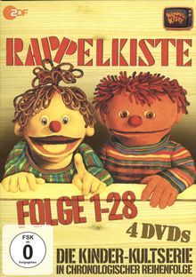 Rappelkiste Folge 01-28, 4 DVDs