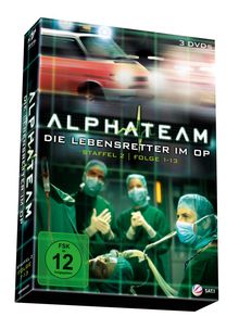 Alphateam - Die Lebensretter im OP Staffel 2 Vol.1, 3 DVDs