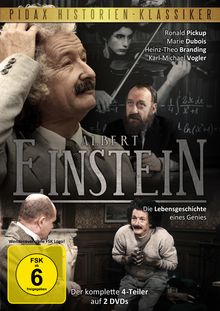 Albert Einstein - Die Lebensgeschichte eines Genies, 2 DVDs