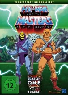 He-Man and the Masters of the Universe Season 1 Vol.1, 3 DVDs