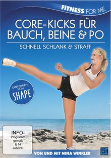 Fitness For Me - Core-Kicks für Bauch, Beine & Po, DVD