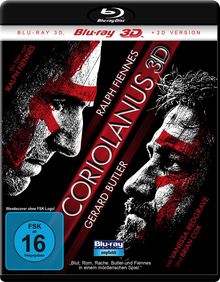 Coriolanus (3D Blu-ray), Blu-ray Disc