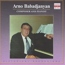 Arno Babadschanian (1921-1983): Klavierwerke, CD