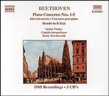 Ludwig van Beethoven (1770-1827): Klavierkonzerte Nr.1-5, 3 CDs