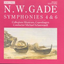 Niels W. Gade (1817-1890): Symphonien Nr.4 & 6, CD