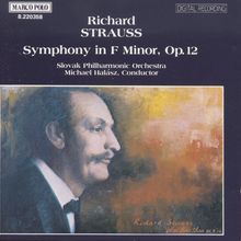 Richard Strauss (1864-1949): Symphonie f-moll op.12 (1884), CD