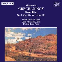 Alexander Gretschaninoff (1864-1956): Klaviertrios Nr.1 & 2, CD