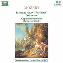 Wolfgang Amadeus Mozart (1756-1791): Serenade Nr.9 