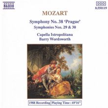 Wolfgang Amadeus Mozart (1756-1791): Symphonien Nr.29,30,38, CD