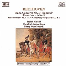 Ludwig van Beethoven (1770-1827): Klavierkonzerte Nr.2 & 5, CD