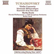 Peter Iljitsch Tschaikowsky (1840-1893): Violinkonzert op.35, CD