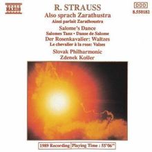 Richard Strauss (1864-1949): Also sprach Zarathustra op.30, CD
