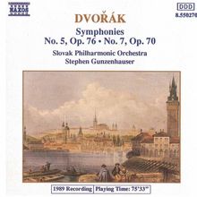 Antonin Dvorak (1841-1904): Symphonien Nr.5 & 7, CD