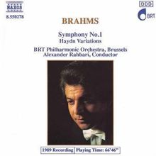 Johannes Brahms (1833-1897): Symphonie Nr.1, CD