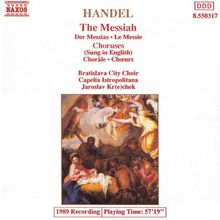 Georg Friedrich Händel (1685-1759): Der Messias (Ausz.), CD