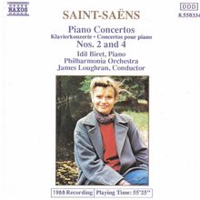 Camille Saint-Saens (1835-1921): Klavierkonzerte Nr.2 & 4, CD