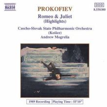 Serge Prokofieff (1891-1953): Romeo & Julia-Ballettmusik op.64a (Ausz.), CD