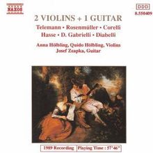 Musik für 2 Violinen & Gitarre Vol.1, CD
