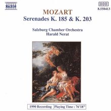 Wolfgang Amadeus Mozart (1756-1791): Serenaden Nr.3 & 4 (KV 185 & 203), CD