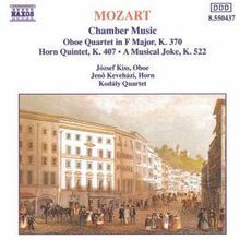 Wolfgang Amadeus Mozart (1756-1791): Hornquintett KV 407, CD