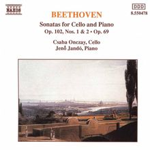Ludwig van Beethoven (1770-1827): Cellosonaten Nr.3-5 (op.69 & op.102 Nr.1 & 2), CD