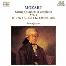 Wolfgang Amadeus Mozart (1756-1791): Streichquartett Nr.19, CD