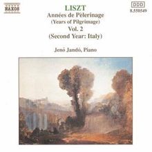 Franz Liszt (1811-1886): Annees de Pelerinage (2.Jahr:Italien), CD