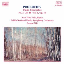 Serge Prokofieff (1891-1953): Klavierkonzerte Nr.2 & 5, CD