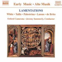 Oxford Camerata - Lamentations, CD