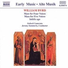 William Byrd (1543-1623): Masses for 4 & 5 Voices, CD